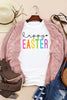 HAPPY EASTER Round Neck Short Sleeve T-Shirt - Premium   - Just $34.95! Shop now at LACEDUPED