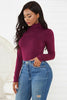 Turtleneck Long Sleeve Bodysuit - Premium   - Just $28.95! Shop now at LACEDUPED