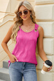 Round Neck Wide Strap Tank - Premium   - Just $29.95! Shop now at LACEDUPED