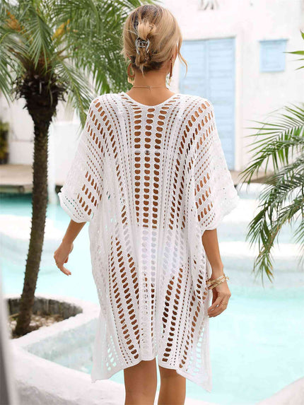 Side Slit Dolman Sleeve Cover-Up - Premium   - Just $46.95! Shop now at LACEDUPED