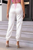 High Waist Pants with Pockets - Premium   - Just $55.95! Shop now at LACEDUPED