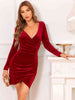 Long Sleeve Tulip Hem Dress - Premium   - Just $32.95! Shop now at LACEDUPED