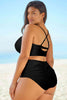 Halter Neck Crisscross Ruched Two-Piece Swimsuit - Premium   - Just $48.95! Shop now at LACEDUPED