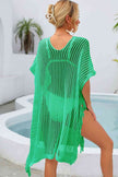 Fringe Trim Openwork Cover Up - Premium   - Just $44.95! Shop now at LACEDUPED