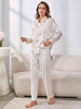 Button-Up Shirt and Pants Pajama Set - Premium   - Just $47.95! Shop now at LACEDUPED