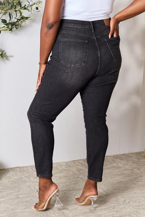 Judy Blue Full Size Tummy Control High Waist Denim Jeans - Premium   - Just $97.95! Shop now at LACEDUPED