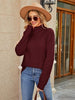 Cable-Knit Mock Neck Sweater - Premium   - Just $55.95! Shop now at LACEDUPED