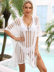 Side Slit Dolman Sleeve Cover-Up - Premium   - Just $46.95! Shop now at LACEDUPED