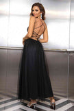 Lace-Up Backless Mesh Dress - Premium   - Just $64.95! Shop now at LACEDUPED