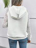 Lace Openwork Kangaroo Pocket Hoodie - Premium   - Just $37.95! Shop now at LACEDUPED