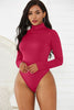 Turtleneck Long Sleeve Bodysuit - Premium   - Just $28.95! Shop now at LACEDUPED