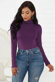 Turtleneck Long Sleeve Bodysuit - Premium   - Just $28.95! Shop now at LACEDUPED