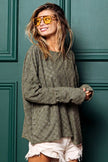 BiBi Checkered Thumbhole Long Sleeve T-Shirt - Premium   - Just $62.95! Shop now at LACEDUPED