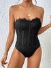 Strapless Sweetheart Neck Bodysuit - Premium   - Just $34.95! Shop now at LACEDUPED