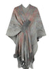 Heathered Fringe Hem Poncho - Premium   - Just $48.95! Shop now at LACEDUPED