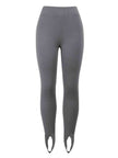 Ribbed Mid Waist Leggings - Premium   - Just $27.95! Shop now at LACEDUPED