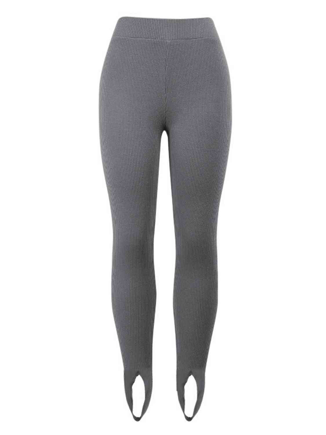 Ribbed Mid Waist Leggings - Premium   - Just $27.95! Shop now at LACEDUPED