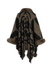 Faux Fur Trim Poncho - Premium   - Just $65.95! Shop now at LACEDUPED