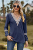 V-Neck Long Sleeve T-Shirt - Premium   - Just $34.95! Shop now at LACEDUPED