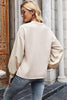 Round Neck Dropped Shoulder Sweatshirt - Premium   - Just $42.95! Shop now at LACEDUPED