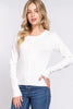 ACTIVE BASIC Ribbed Trim Button Up Cardigan - Premium   - Just $41.95! Shop now at LACEDUPED