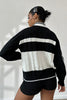 Cable-Knit Color Block Raglan Sleeve Cardigan - Premium   - Just $55.95! Shop now at LACEDUPED