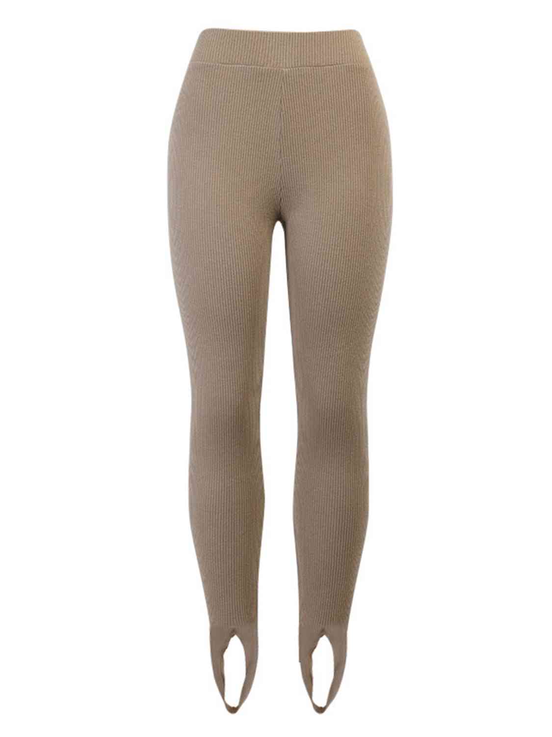 Ribbed Mid Waist Leggings - Premium   - Just $27.95! Shop now at LACEDUPED