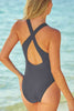 Crisscross Back One-Piece Swimsuit - Premium   - Just $36.95! Shop now at LACEDUPED