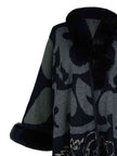 Faux Fur Trim Poncho - Premium   - Just $65.95! Shop now at LACEDUPED