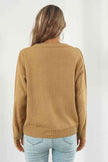 V-Neck Drop Shoulder Sweater - Premium   - Just $42.95! Shop now at LACEDUPED