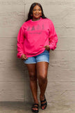 Simply Love Full Size MERRY AND BRIGHT Graphic Sweatshirt - Premium   - Just $48.95! Shop now at LACEDUPED