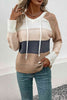 Color Block Drawstring Hooded Sweater - Premium   - Just $47.95! Shop now at LACEDUPED