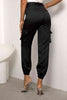 High Waist Pants with Pockets - Premium   - Just $55.95! Shop now at LACEDUPED