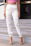 High Waist Pants with Pockets - Premium   - Just $55.95! Shop now at LACEDUPED