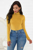 Turtleneck Long Sleeve Bodysuit - Premium   - Just $28.95! Shop now at LACEDUPED