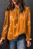 Frill Animal Flounce Sleeve Blouse - Premium   - Just $39.95! Shop now at LACEDUPED