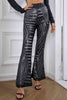 Double Take Sequin High Waist Flared Pants - Premium   - Just $78.95! Shop now at LACEDUPED