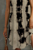 Tie-Dye Grecian Neck Dress - Premium   - Just $39.95! Shop now at LACEDUPED