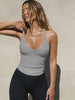 Scoop Neck Wide Strap Tank - Premium   - Just $30.95! Shop now at LACEDUPED