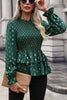 Smocked Flounce Sleeve Layered Blouse - Premium   - Just $41.95! Shop now at LACEDUPED