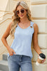 Round Neck Wide Strap Tank - Premium   - Just $29.95! Shop now at LACEDUPED