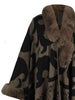 Faux Fur Trim Poncho - Premium   - Just $65.95! Shop now at LACEDUPED