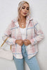 Plaid Button Up Collared Neck Long Sleeve Shacket - Premium   - Just $77.95! Shop now at LACEDUPED