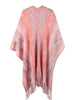 Heathered Fringe Hem Poncho - Premium   - Just $48.95! Shop now at LACEDUPED