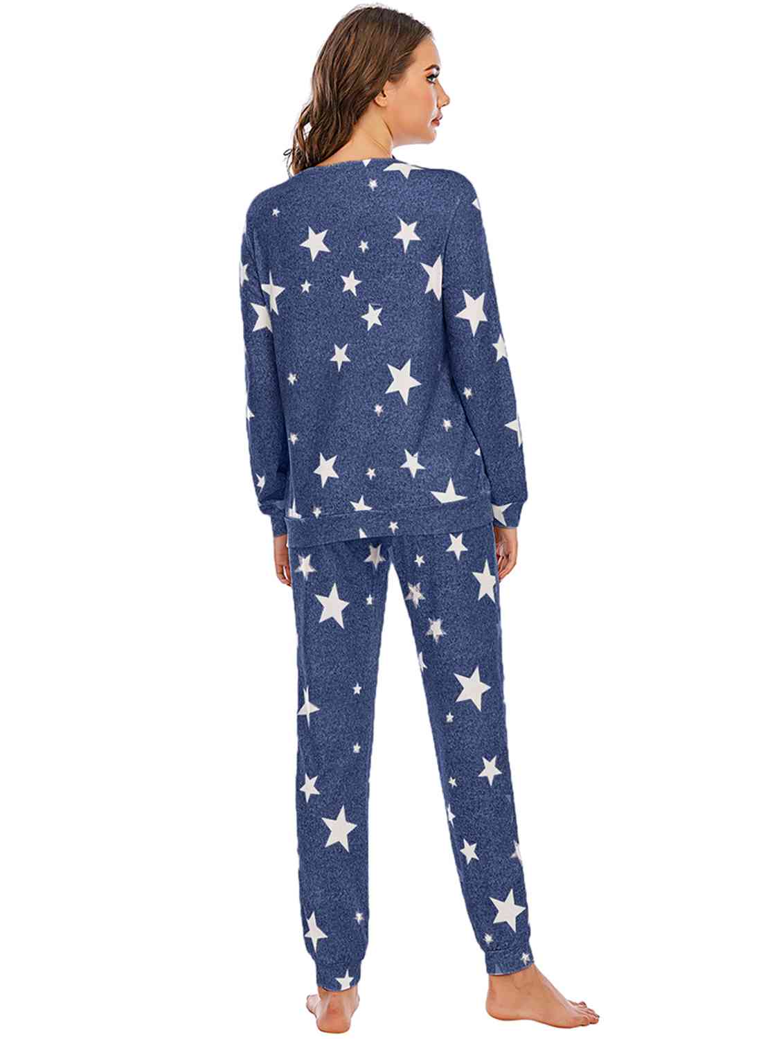 Star Top and Pants Lounge Set - Premium   - Just $55.95! Shop now at LACEDUPED