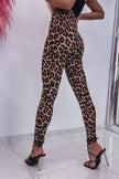 Leopard High Waist Leggings - Premium   - Just $30.95! Shop now at LACEDUPED