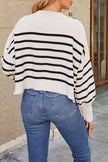 Round Neck Dropped Shoulder Sweater - Premium   - Just $68.95! Shop now at LACEDUPED