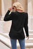 Round Neck Puff Sleeve Blouse - Premium   - Just $33.95! Shop now at LACEDUPED