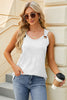 Round Neck Wide Strap Tank - Premium   - Just $29.95! Shop now at LACEDUPED