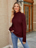 Cable-Knit Mock Neck Sweater - Premium   - Just $55.95! Shop now at LACEDUPED